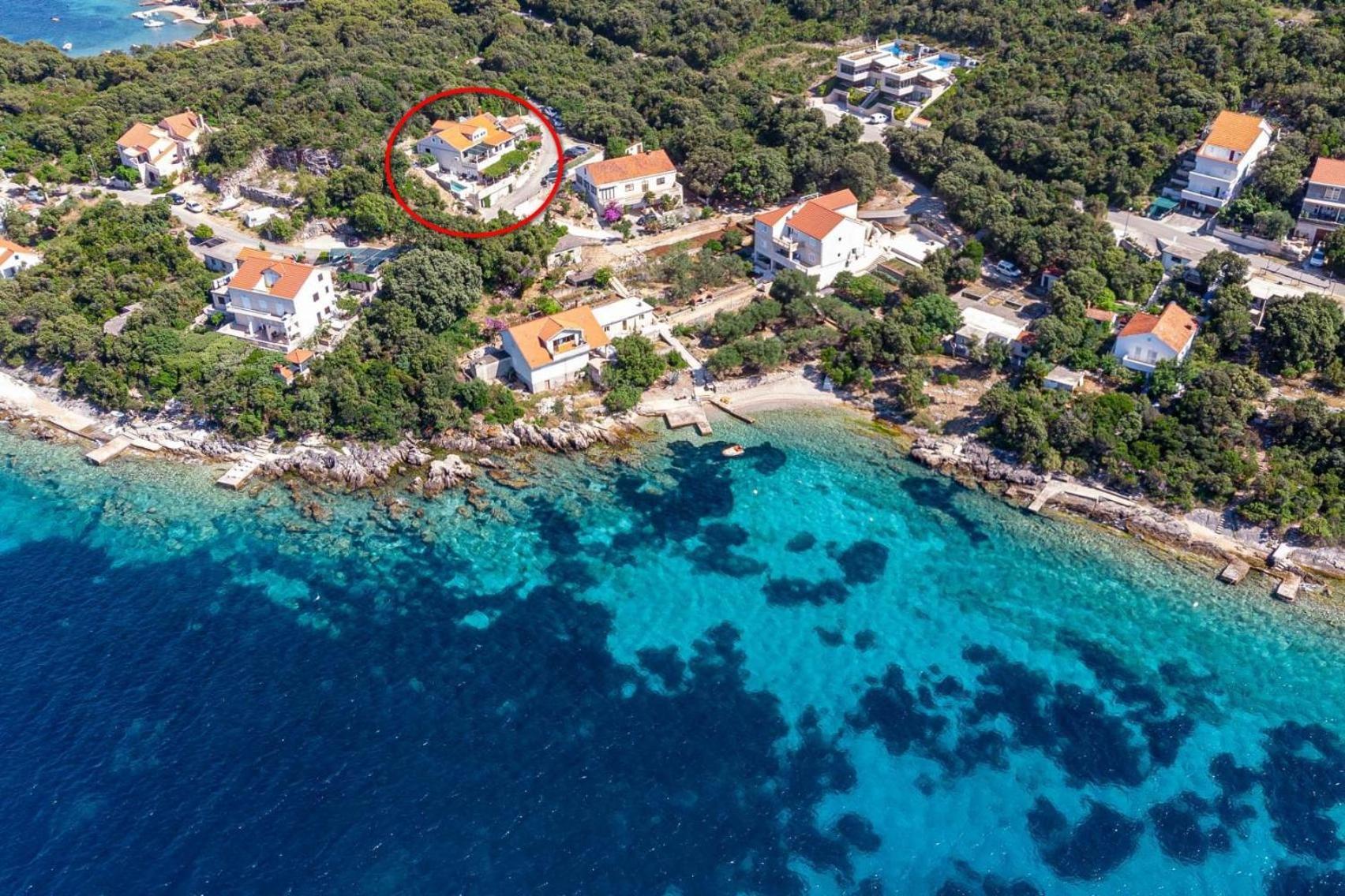 Seaside Apartments With A Swimming Pool Tri Zala, Korcula - 558 Zrnovo Exteriér fotografie